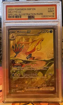 Milotic EX 237/191 PSA 9 Surging Sparks Special Illustration Rare Pokemon - Image 1