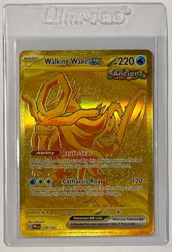 Walking Wake ex 178/131 Pokemon TCG SV: Prismatic Evolutions Hyper Rare NM - Image 1