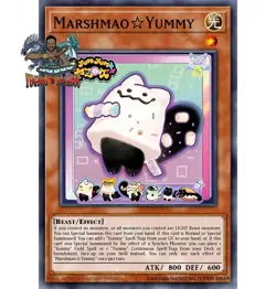 Yugioh! 1x Marshmao☆Yummy DOOD-EN024 Secret Rare 1st Ed NM - Image 1