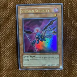 Yugioh Stygian Security WC10-EN002 Ultra Rare LP - Image 1