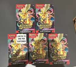 Pokemon TCG - 5X Ascended Heroes Booster Bundle - 6 Packs - Brand New And Sealed - Image 1