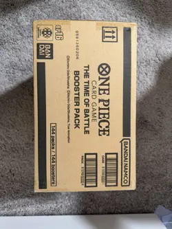 One Piece TCG OP-16 The Time Of Battle Booster Box Case SEALED ENGLISH - Image 1