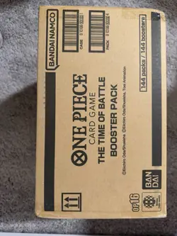 One Piece TCG OP-16 The Time Of Battle Booster Box Case SEALED ENGLISH - Image 3