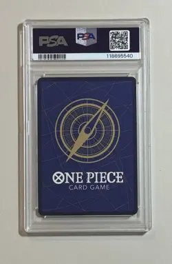 Monkey.D.Luffy 1st Anniversary Eiichiro Oda Signature ST01-012 - One Piece PSA 9 - Image 2