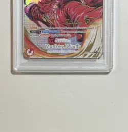 Monkey.D.Luffy 1st Anniversary Eiichiro Oda Signature ST01-012 - One Piece PSA 9 - Image 4
