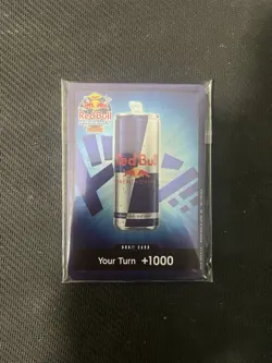 One Piece Red Bull Double Don SEALED PACK (9 Blue + 1 Red) - Image 1