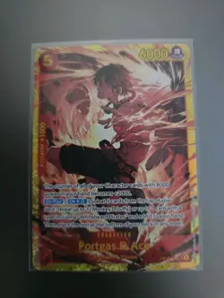 Portgas D Ace SEC OP16-118 One Piece TCG English IN-HAND - Image 1