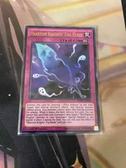 YUGIOH - PHANTOM KNIGHTS' FOG BLADE - ULTRA RARE - 1ST ED - LP - WIRA - Image 1