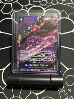 One Piece St. Jaygarcia Saturn OP13-083 Alt Art Carrying On His Will - Image 1