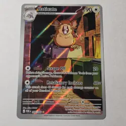 Pokemon TCG- Raticate - 099/088 - ME03: Perfect Order (POR) Illustration Rare - Image 1