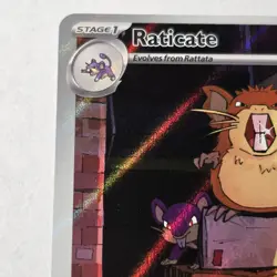 Pokemon TCG- Raticate - 099/088 - ME03: Perfect Order (POR) Illustration Rare - Image 3