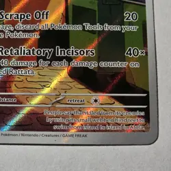 Pokemon TCG- Raticate - 099/088 - ME03: Perfect Order (POR) Illustration Rare - Image 5