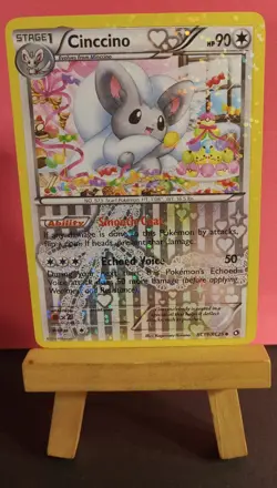 Pokemon TCG Cinccino RC19/RC25 Legendary Treasures Radiant Collection Holo LP - Image 3