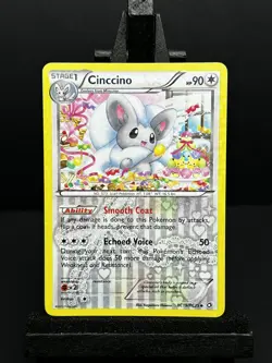 Pokemon TCG Cinccino RC19/RC25 Holo Legendary Treasures Radiant Collection LP - Image 1