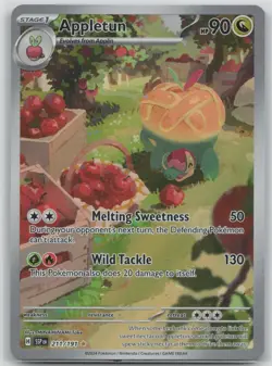 Appletun - Holo Illustration Rare 211/191 SV08: Surging Sparks NM - Image 1