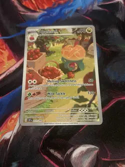Pokemon TCG Appletun 211/191 Surging Sparks Full Art Holo Card Illustration - Image 1