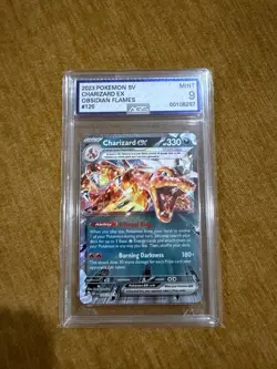 Charizard ex 125/197 SV03: Obsidian Flames Holo AGS 9 - Image 1