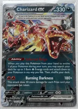 Charizard ex - Holo SV03: Obsidian Flames 125/197 NM - Image 1