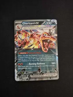 Charizard Ex 125/197 NM - Double Rare Holo - Obsidian Flames - Image 1