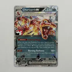 Charizard Ex 125/197 SV03: Obsidian Flames Double Rare Holo NM - Image 1