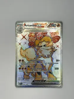 Arcanine ex Holo Ultra Rare SV01: Scarlet & Violet Base Set 224/198 NM - Image 1