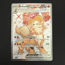 Arcanine ex 224/198 Sv01: Scarlet & Violet Base Set Holo - Image 1