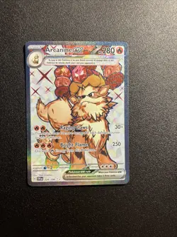 Arcanine ex 224/198 Sv01: Scarlet & Violet Base Set Holo - Image 1