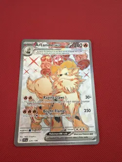 Arcanine ex 224/198 Sv01: Scarlet & Violet Base Set Holo - Image 1