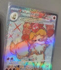 Arcanine ex Ultra Rare SV01: Scarlet & Violet Base Set SVI Fire Holo 224/198 - Image 2