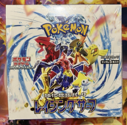 Raging Surf Pokemon TCG (SV3a) SEALED Japanese Booster Box x1 - Image 1