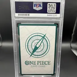 Namco 2023 One Piece CCG Don!! Card Kingdoms of Intrigue Alt Art Foil PSA 10 - Image 2