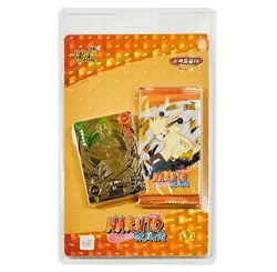 Naruto Shippuden Blister 4x Booster Pack + Sasuke Promo Card Anime Manga NEW - Image 1