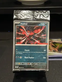 Yveltal GameStop Exclusive Promo Stamped Card 088/132 Sealed - Image 1