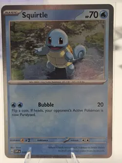 Squirtle - 048 (Cosmos Holo) 048 Sv: Scarlet & Violet Promo Cards Holo - Image 1