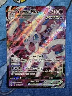 Sylveon VMAX 075/203 Holo Evolving Skies Pokemon Card - Image 1
