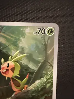 Chespin 087/086 Full Art Chaos Rising Pokemon Card - Image 3