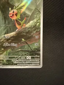Chespin 087/086 Full Art Chaos Rising Pokemon Card - Image 4