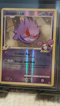 Pokemon TCG Sabrina's Gengar SP 2009 40/111 Holo Rare Card NM - Image 3