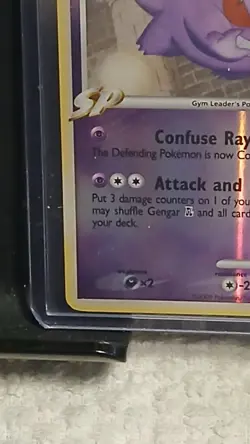 Pokemon TCG Sabrina's Gengar SP 2009 40/111 Holo Rare Card NM - Image 5