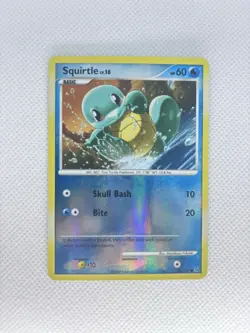 Squirtle 96/127 Platinum Reverse Holo 2009 Nintendo Pokemon Card - Image 3