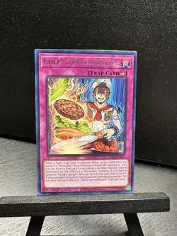 Chef's Special Recipe WISU-EN040 YuGiOh Wild Survivors (rare) 1st edition - Image 1