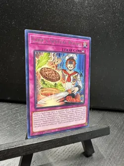 Chef's Special Recipe WISU-EN040 YuGiOh Wild Survivors (rare) 1st edition - Image 2