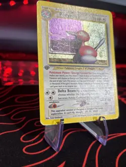 Pokemon TCG Porygon2 12/64 1st Edition Holo Rare Neo Revelation Card - Image 5