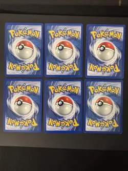 Pikachu 70/111 Neo Genesis Unlimited Common Pokemon Card x6 - Image 4
