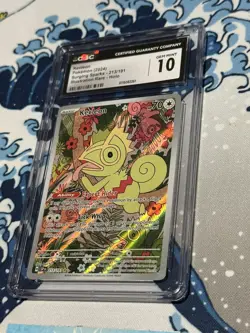 Pokemon Card Kecleon Surging Sparks 213/191 Illustration Rare CGC 10 - Image 3