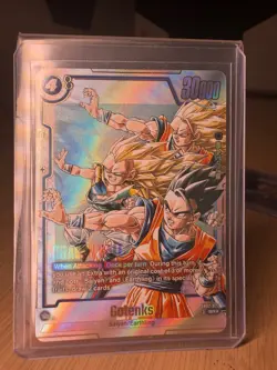 Gotenks - SB02-022 Alternate Art Manga Booster 02 Dragon Ball Card English - Image 1