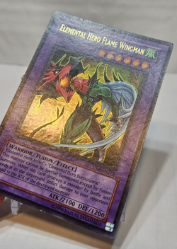 Elemental Hero Flame Wingman DR3-EN215 Ultra Rare Yugioh 7663 - Image 3