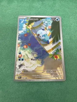 Oshawott 105/086 IR | Scarlet and Violet: White Flare | Pokemon TCG - Image 1