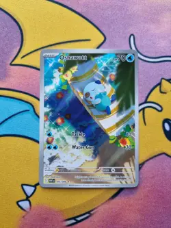 Oshawott 105/086 IR | Scarlet and Violet: White Flare | Pokemon TCG - Image 1
