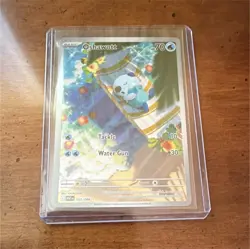 Pokemon Company Oshawott 105/086 Sv: White Flare IR Holo Full Art EN 2025 - Image 1